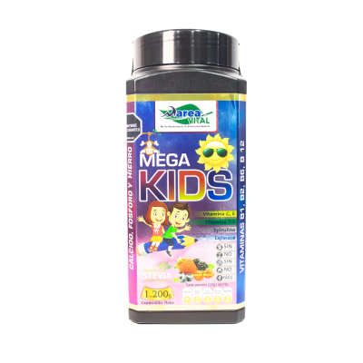 MEGA KIDS – MULTIVITAMÍNICO EN POLVO