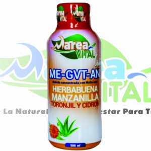 MEG-GVT-AN con Malta, Hierbabuena, Manzanilla, Toronjil y Cidron 500Ml